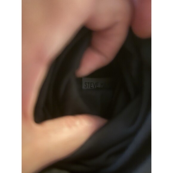 Steve Madden Ezra Thigh High Boot, Black Faux Suede Over The Knee Women’s 9M - Picture 12 of 13